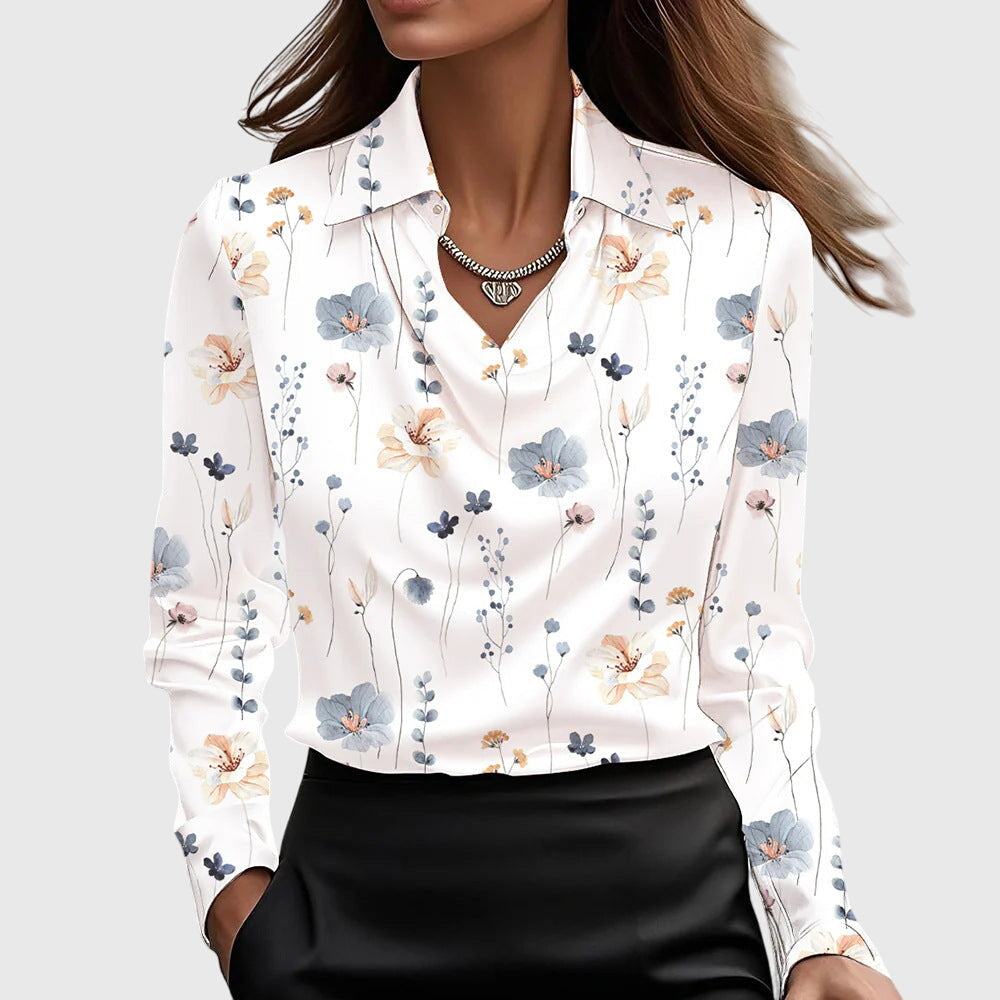 Blusa Brillo-Satinado