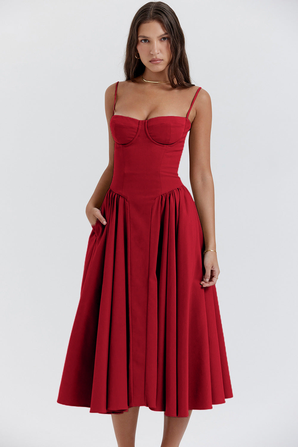 Vestido Retro Esculpidor