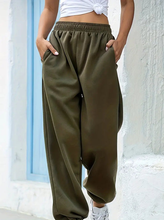 Pantalón Tiro Alto Antiarrugas