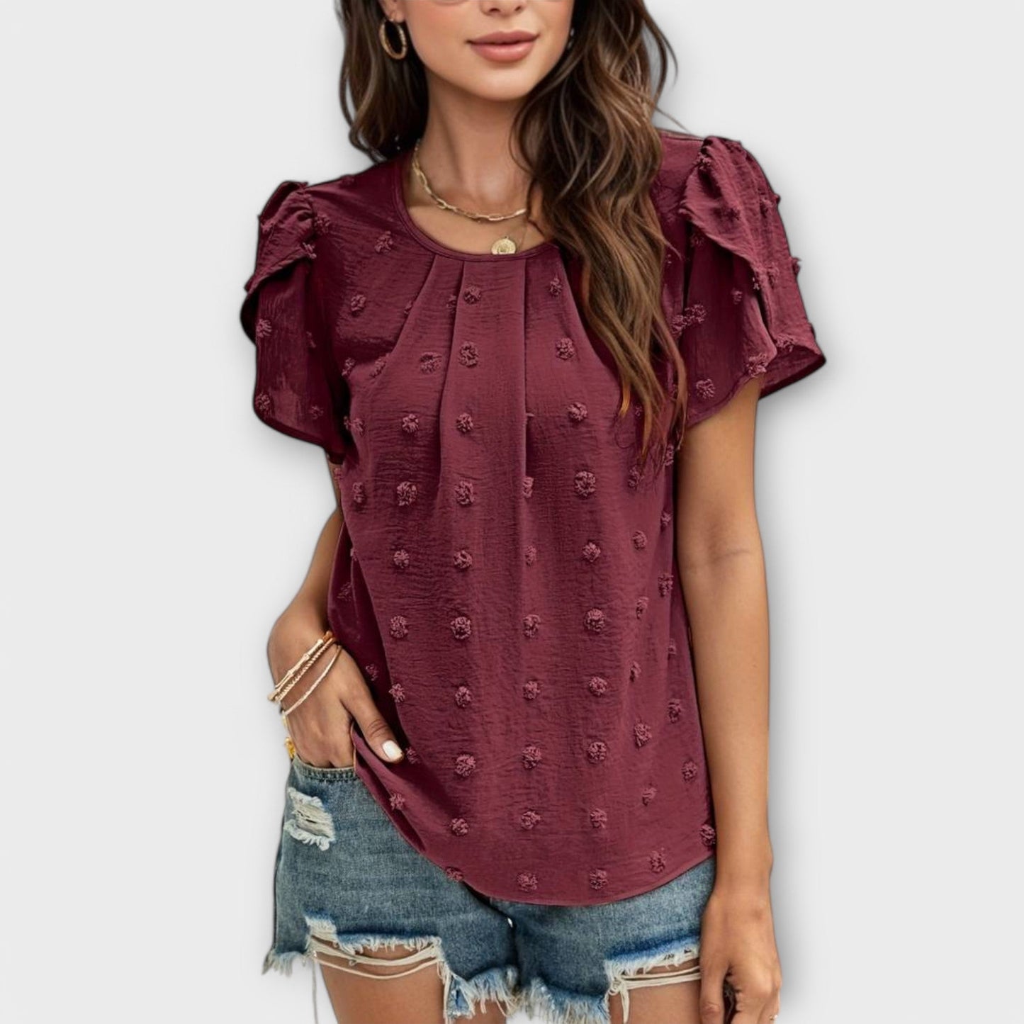 Blusa Elegante Pétalo