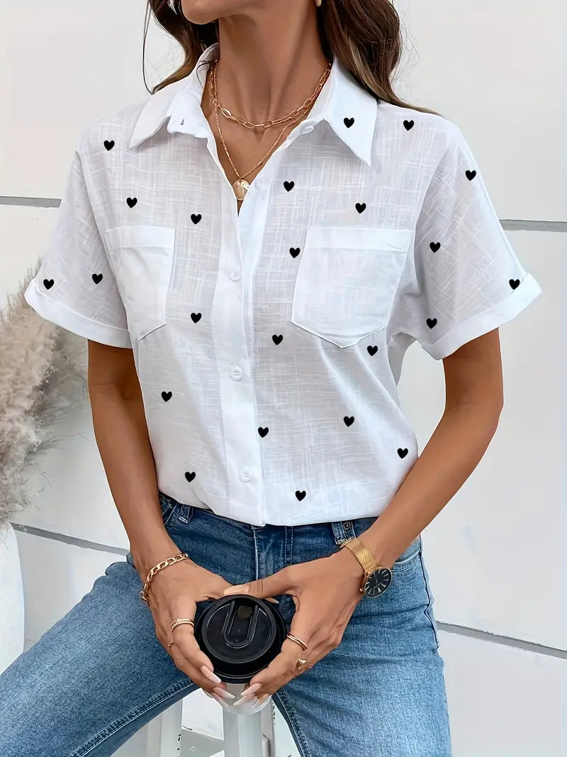 Blusa Blanca Silueta-Favorecedora