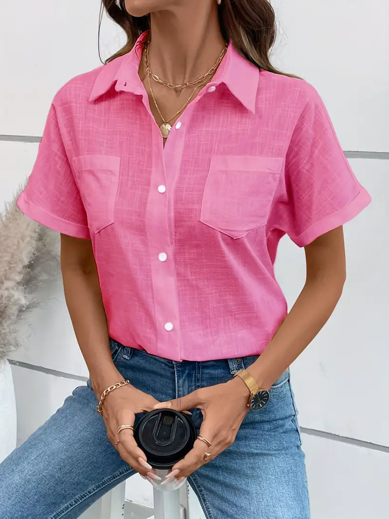 Blusa Blanca Silueta-Favorecedora