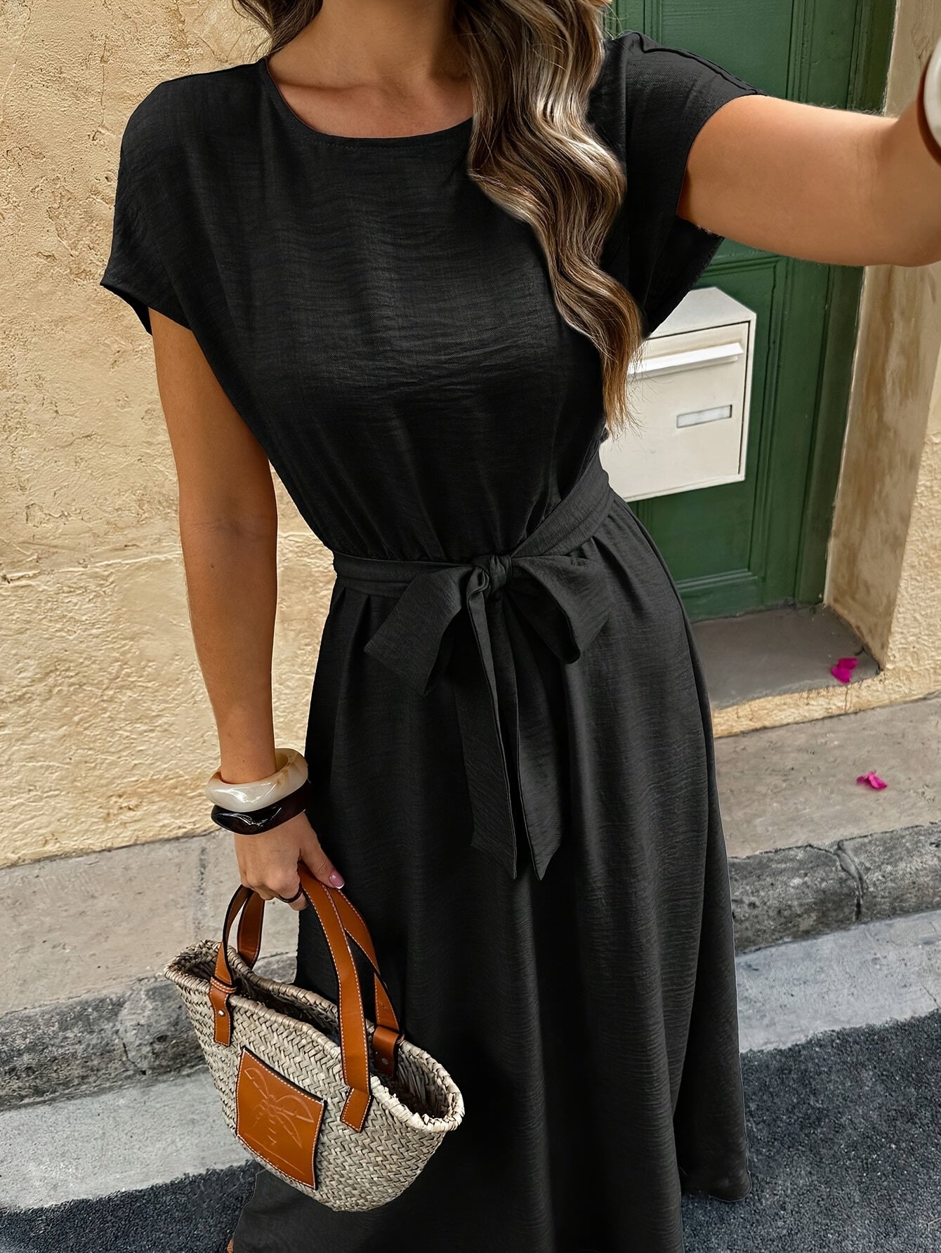 Vestido Midi Silueta-Esbelta
