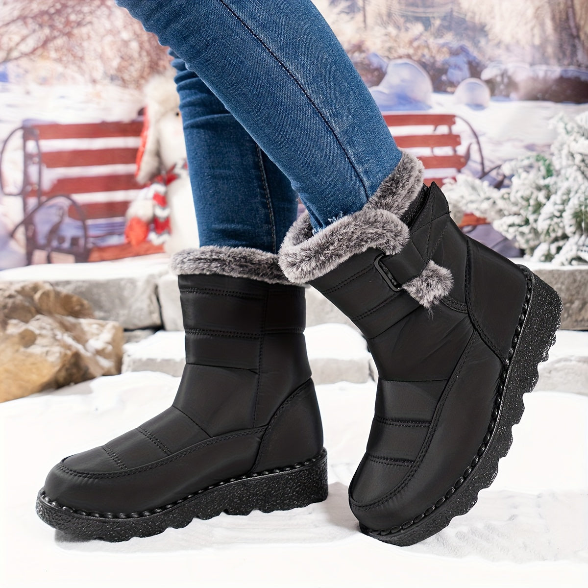 Tacones De Cuña Paso-Estable