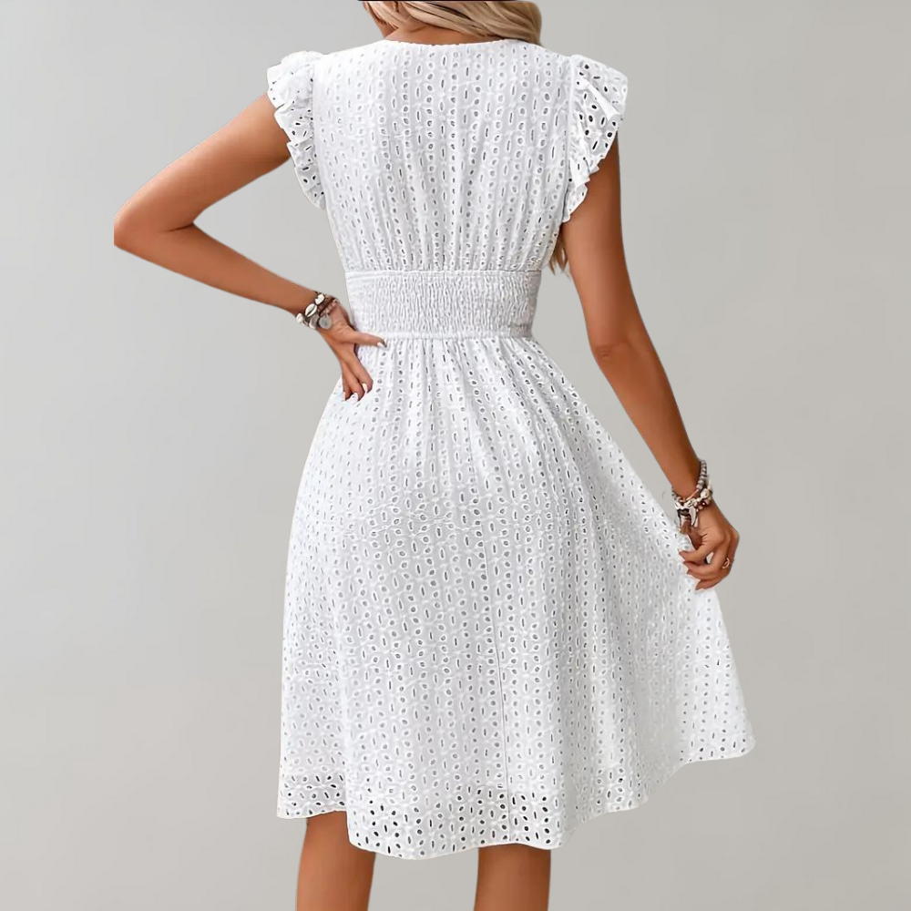 Vestido Rústico de Verano