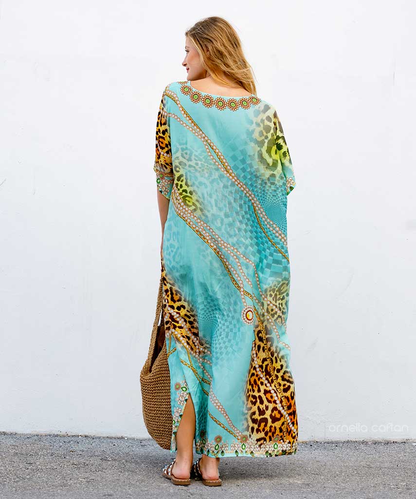 Eco-Soft Kaftan Vestido