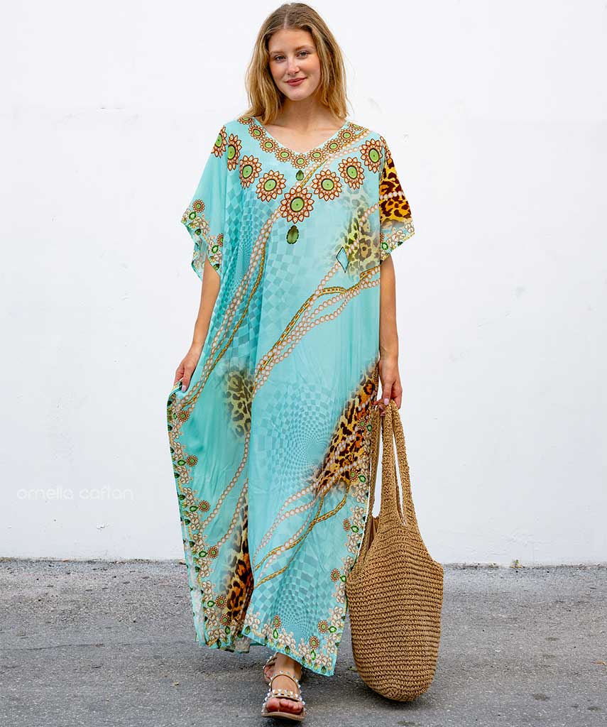 Eco-Soft Kaftan Vestido
