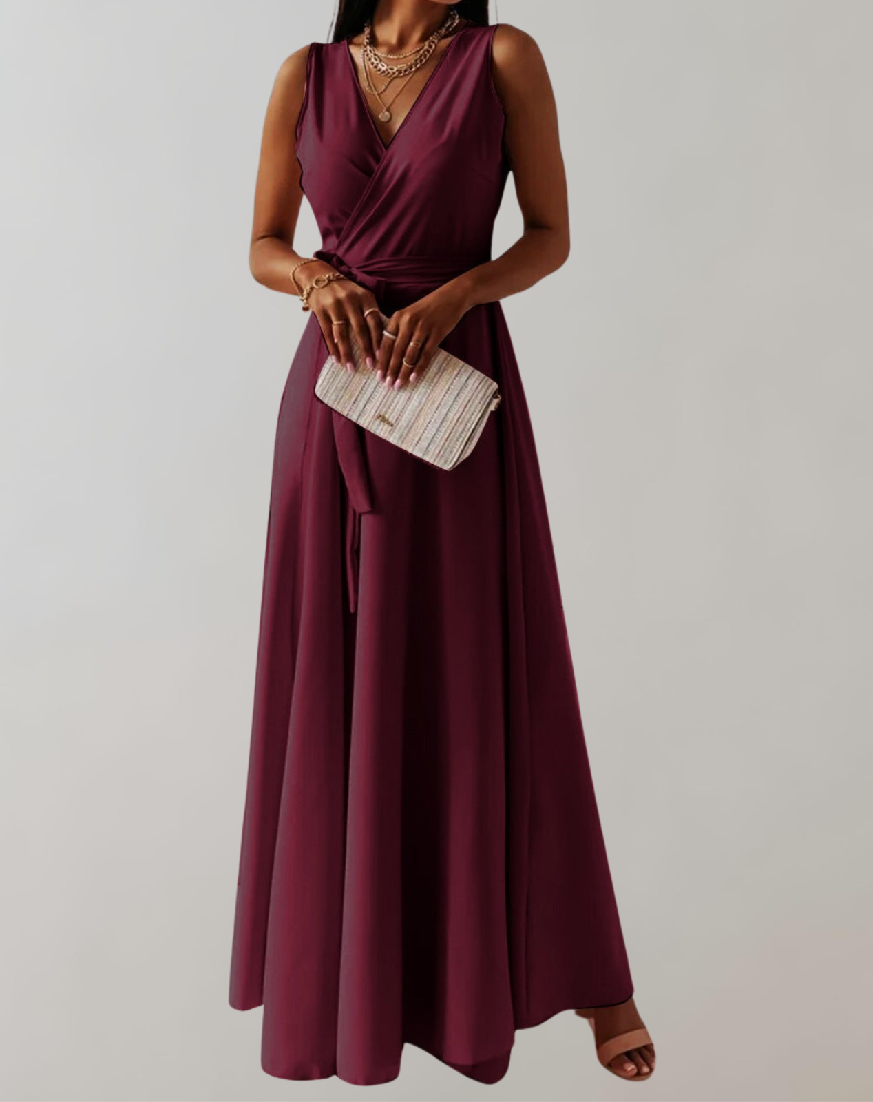 Elegancia Cóctel Maxivestido