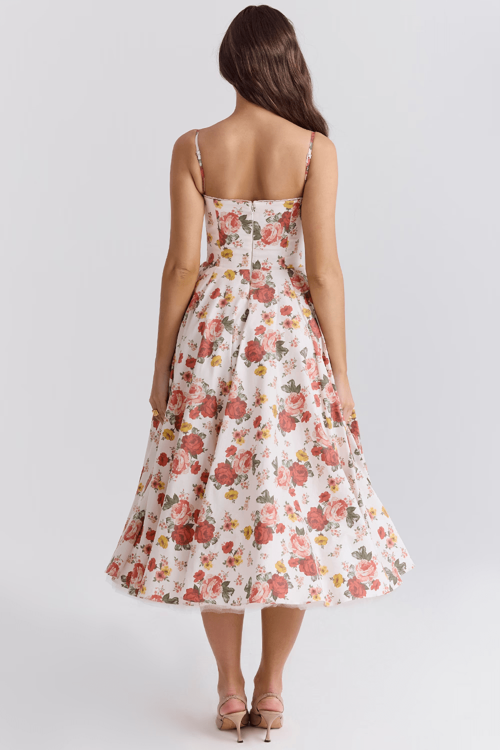 Elegante Vestido Midi Duchess