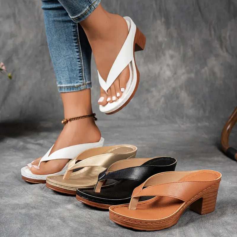 Sandalias Confort-Ortopédico
