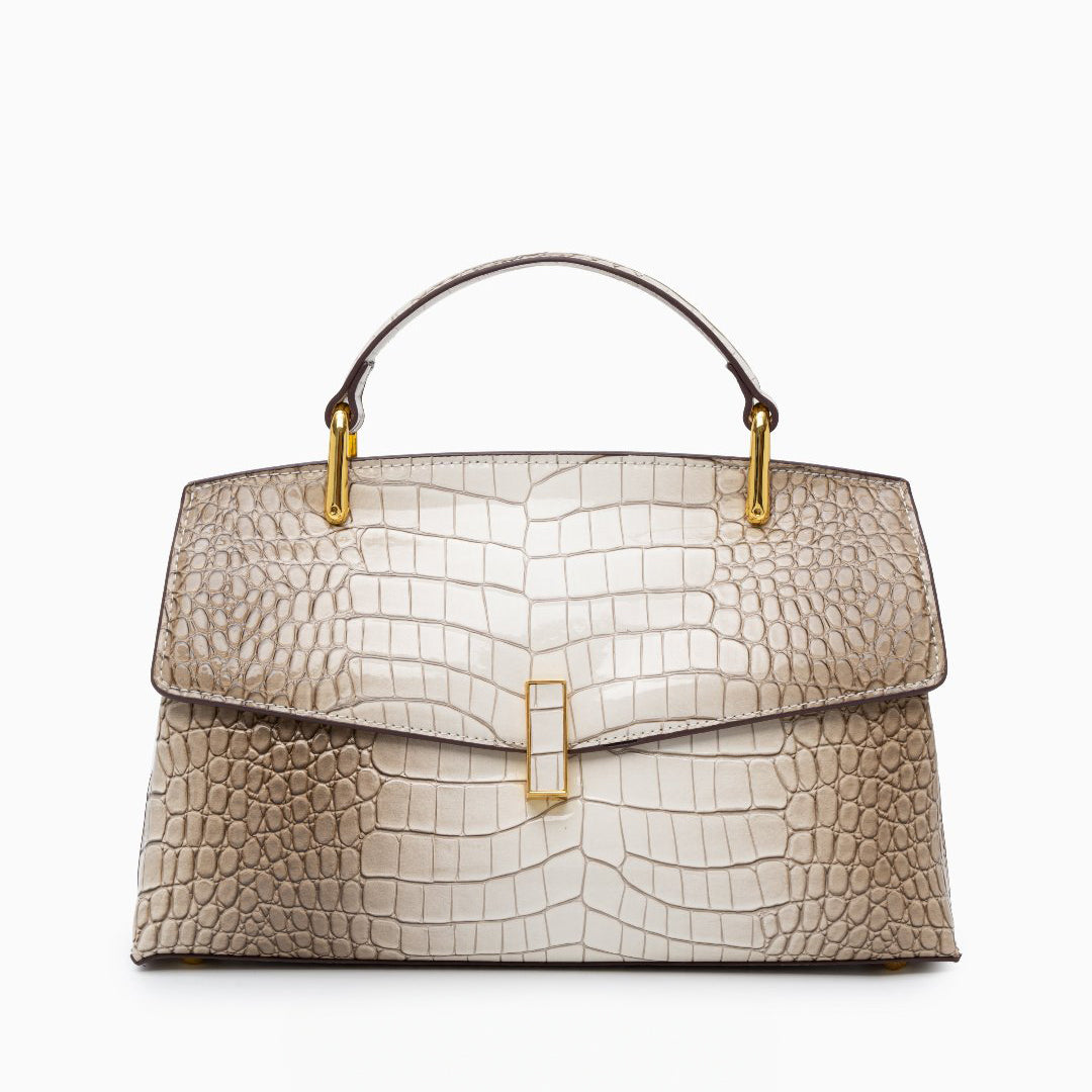 Bolso Tote Efecto-Croco