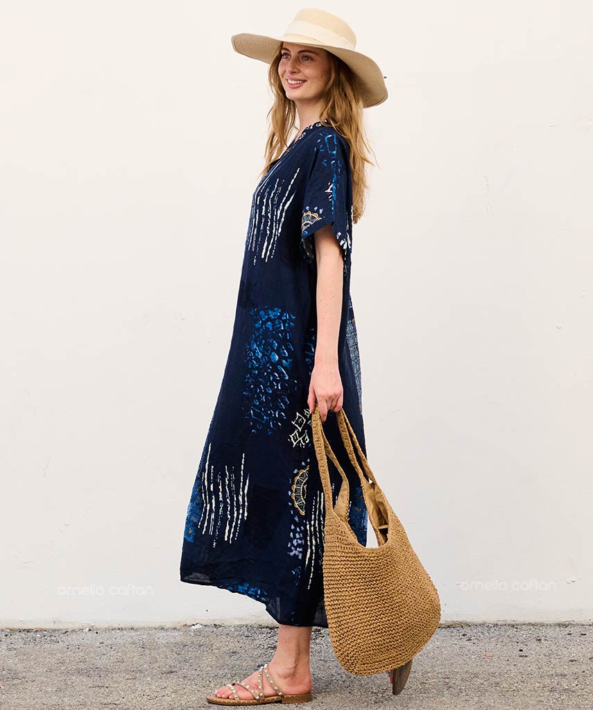 Vestido Bolsillos Relajante
