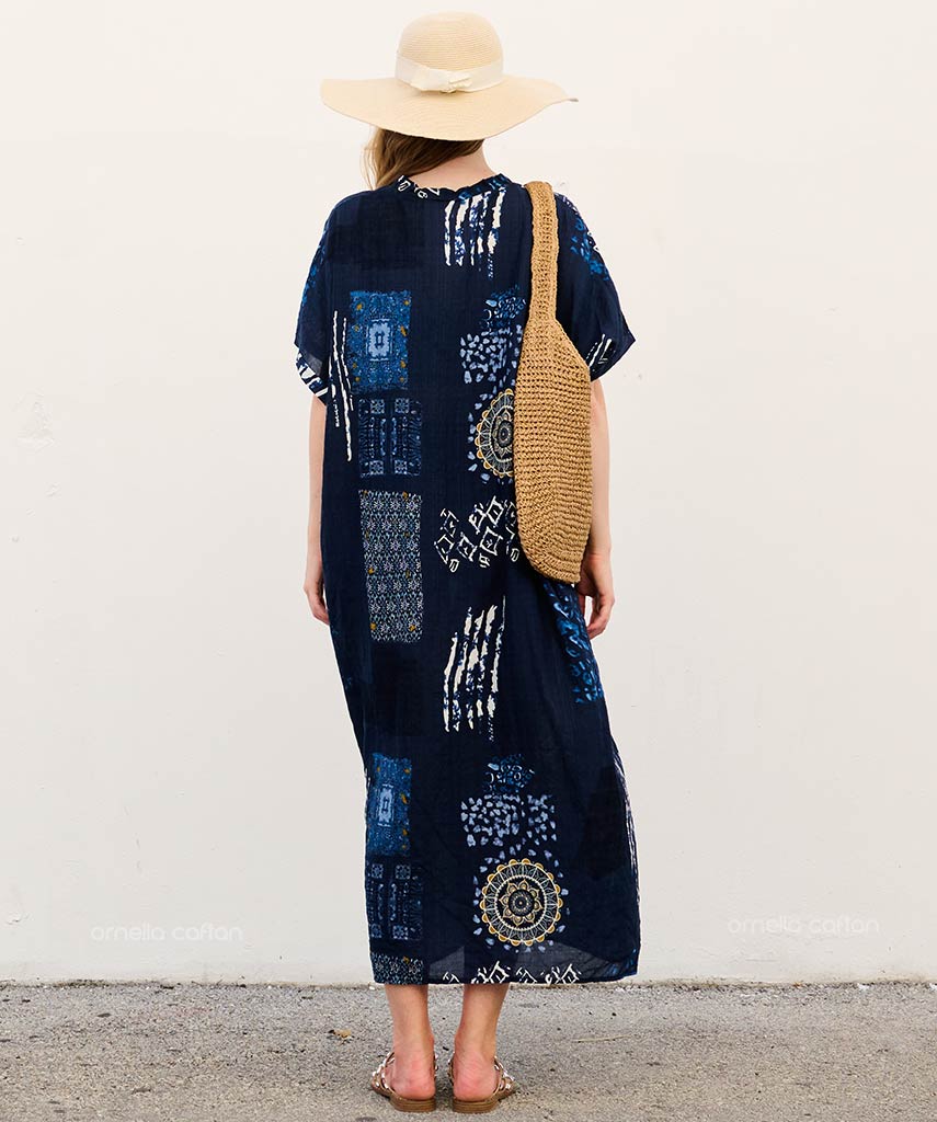 Vestido Bolsillos Relajante