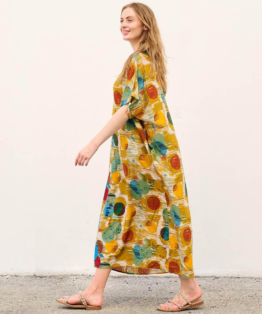 Vestido Casual Con Bolsillos