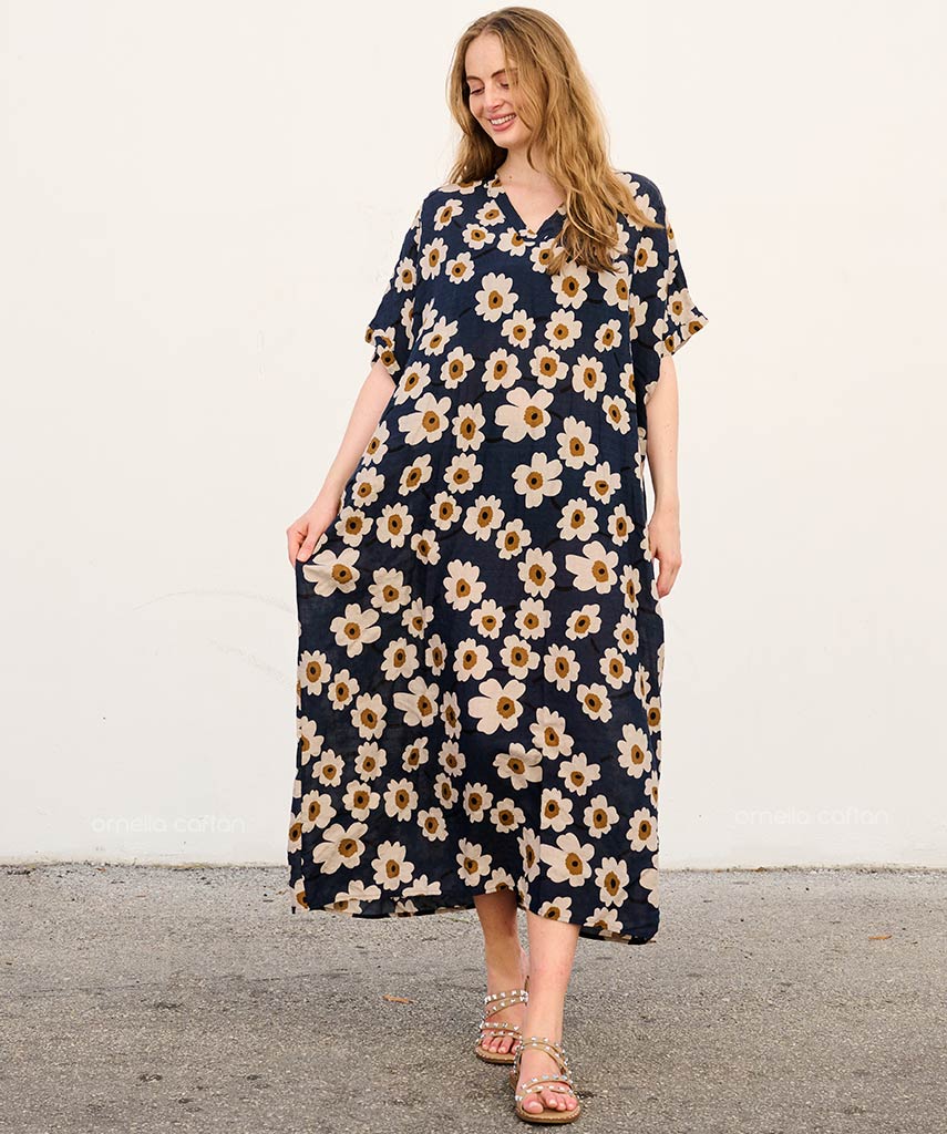 Vestido-Bolsillos Relajante
