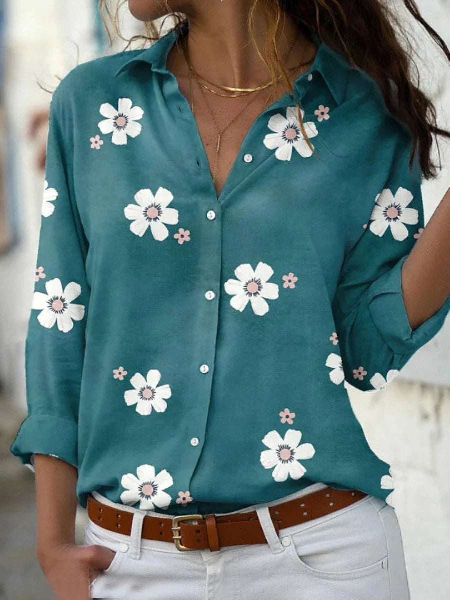 Blusa Floral Tacto-Suave