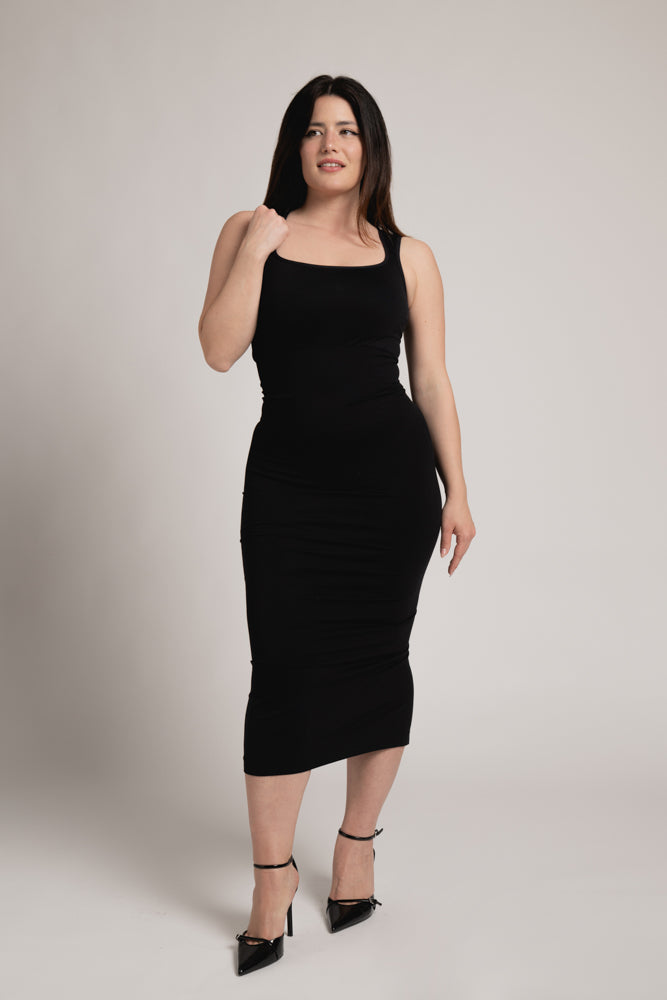 Vestido Esculpe-Curvas