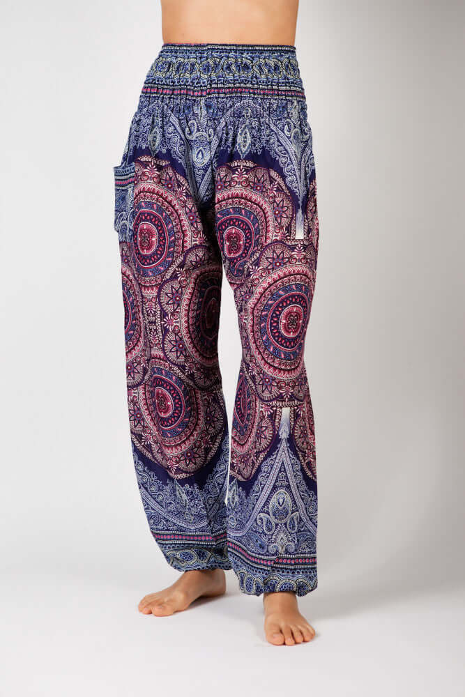 Pantalón Harem Ultra-Suave