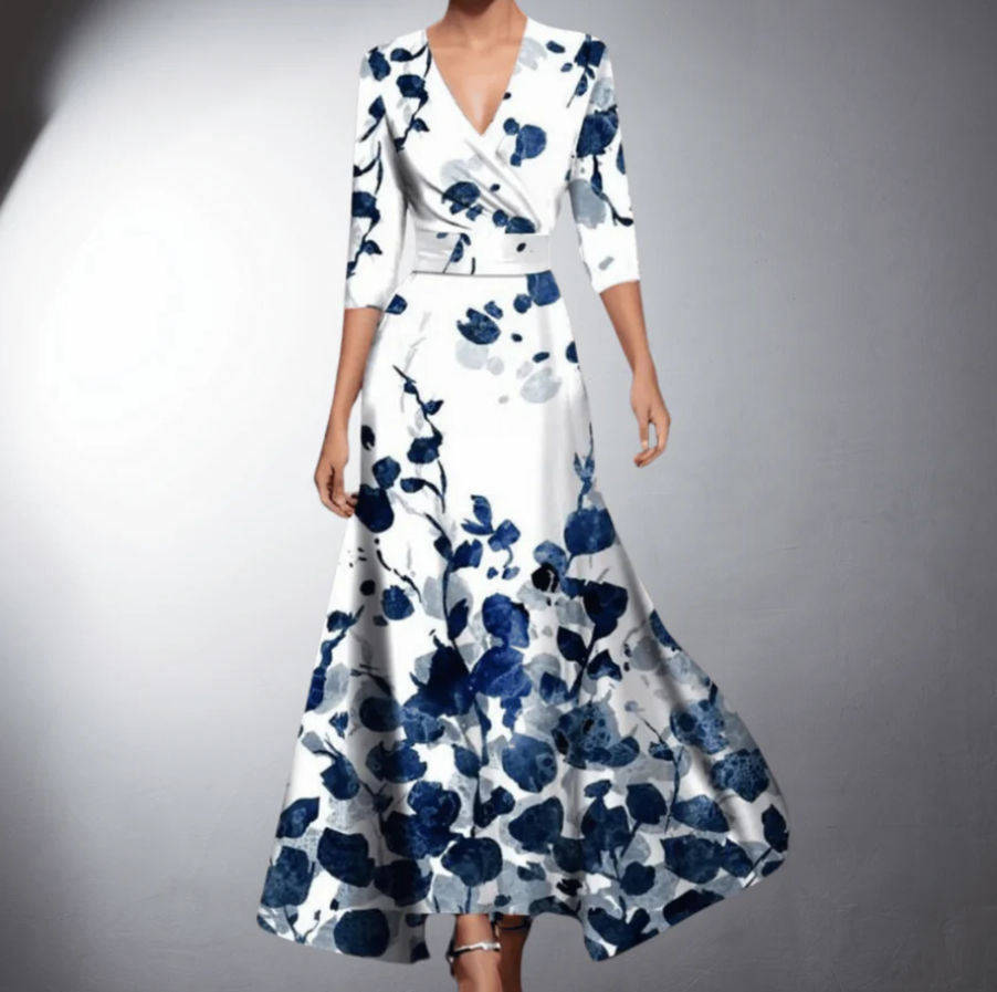 Vestido Floral Elegante