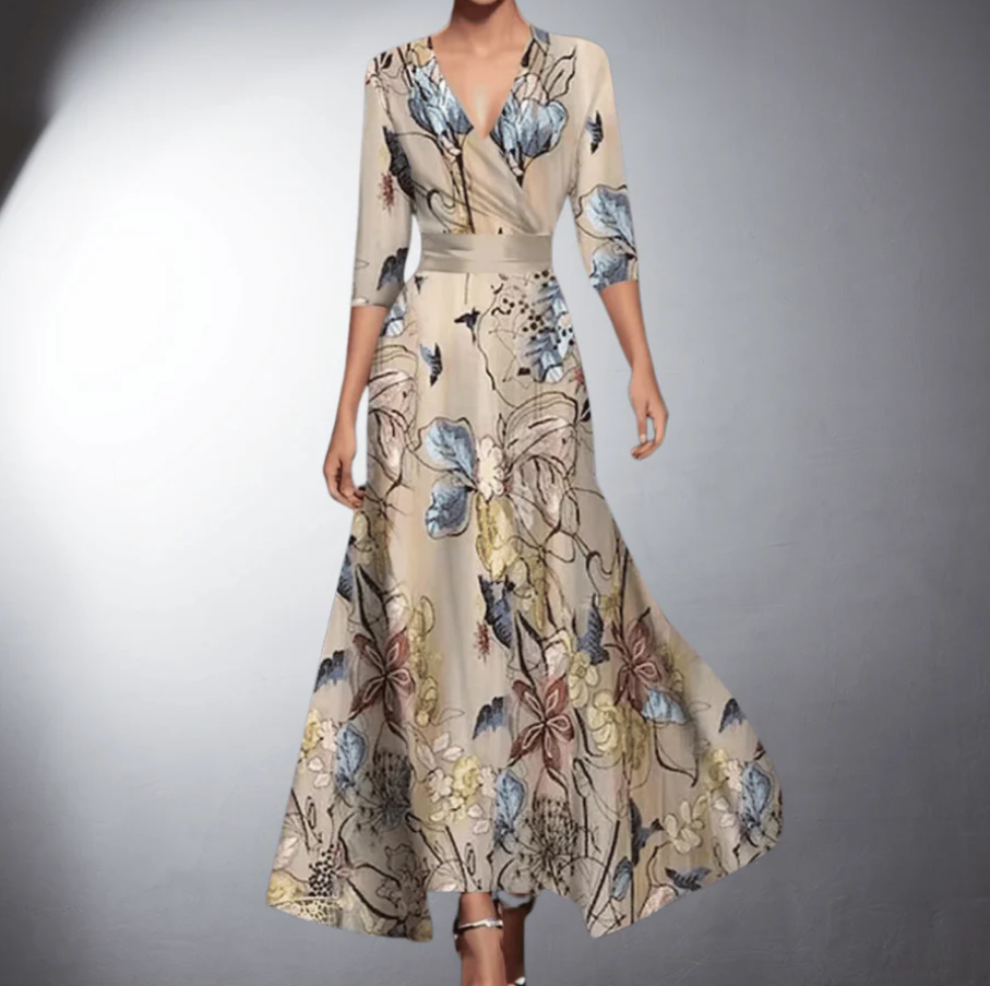 Vestido Floral Elegante