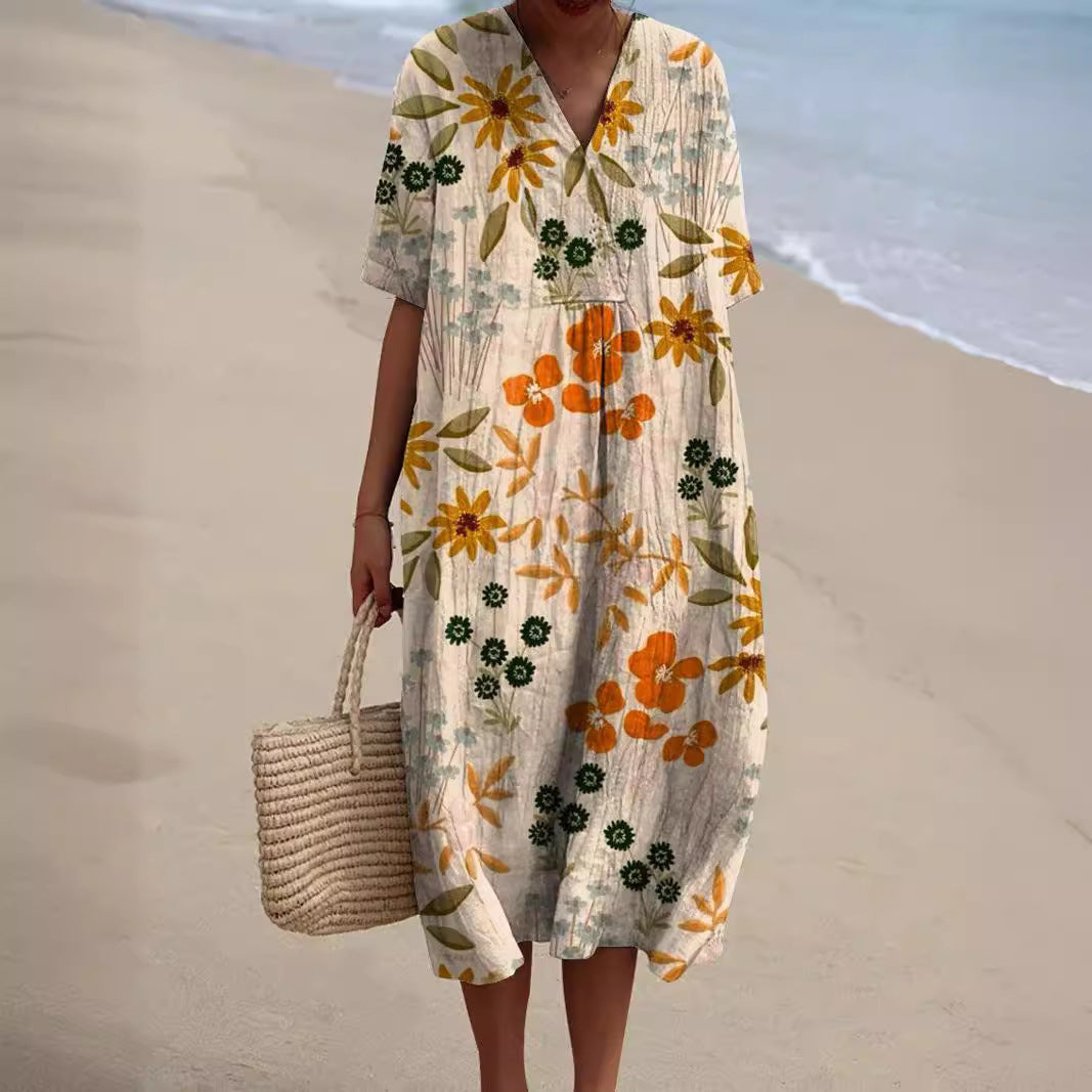 Vestido Floral Elegante