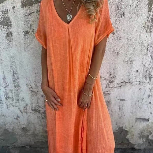 Naia Breezy Linen Dress