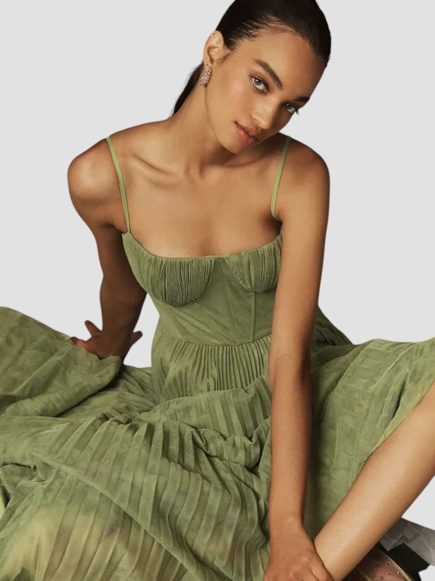 Vestido Largo Confort-Elegante