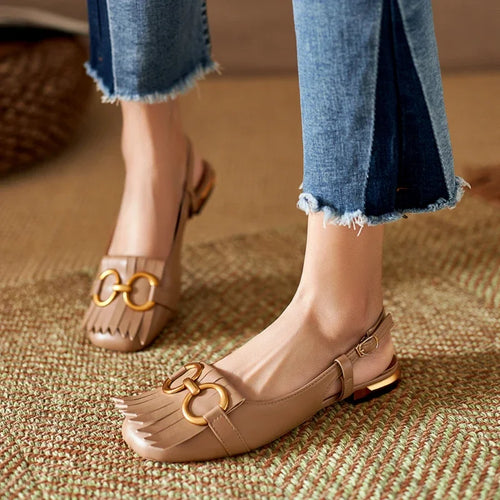 Sandalias de Piel Ajustables
