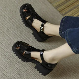 Sandalias Plataforma Confort Elevado