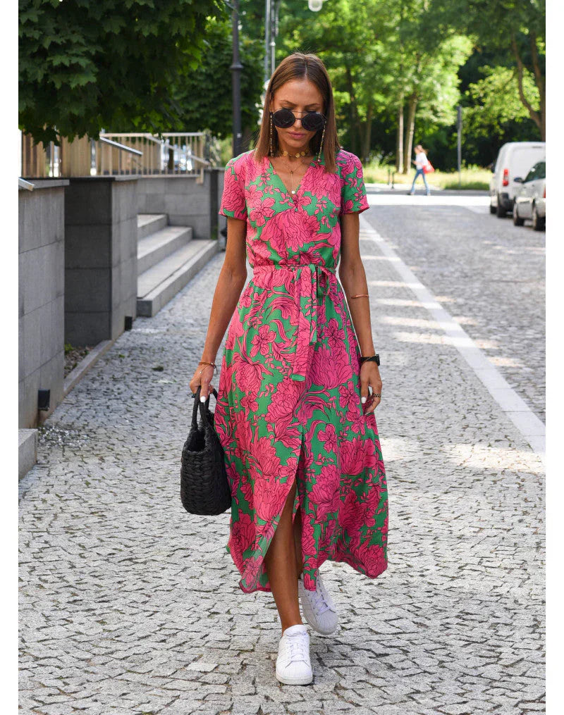 Vestido Elegante Escote en V