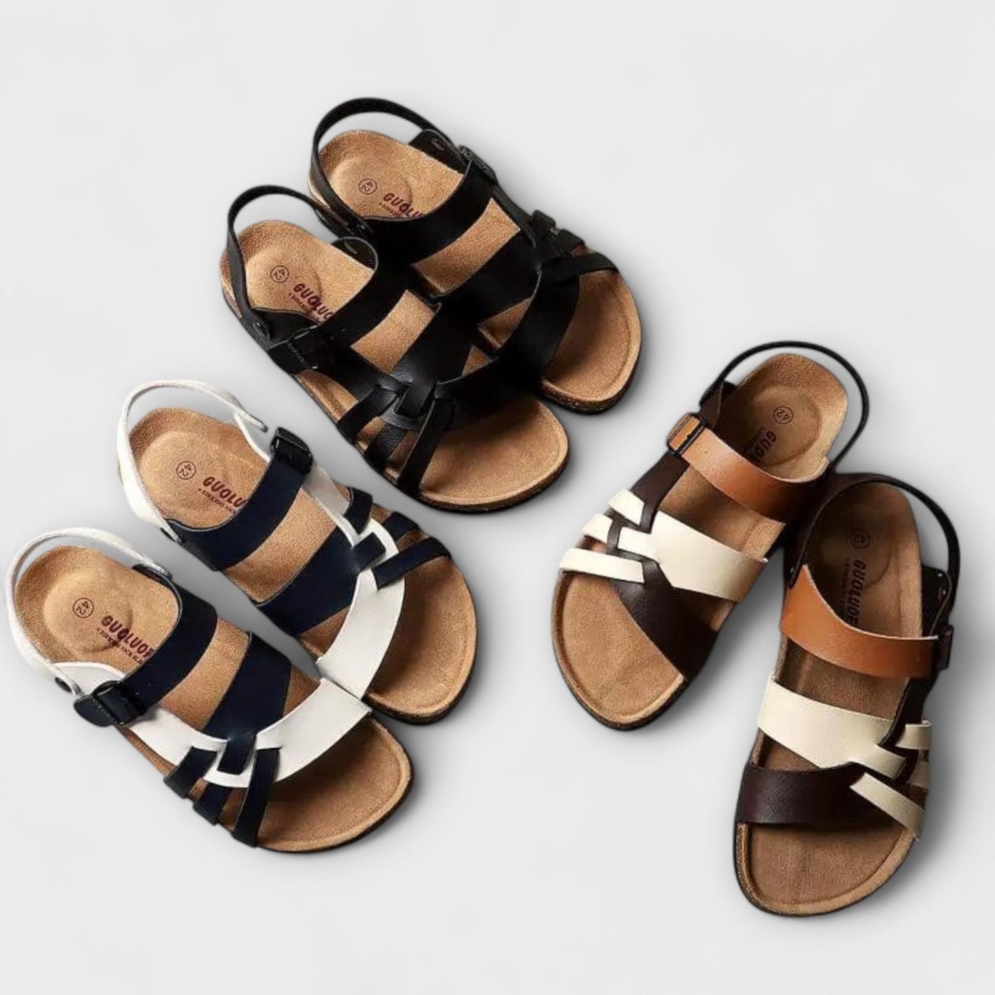 Sandalias Elegantes de Cuero