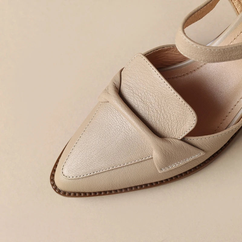 Sandalias Confort-Estiloso Tacón Medio