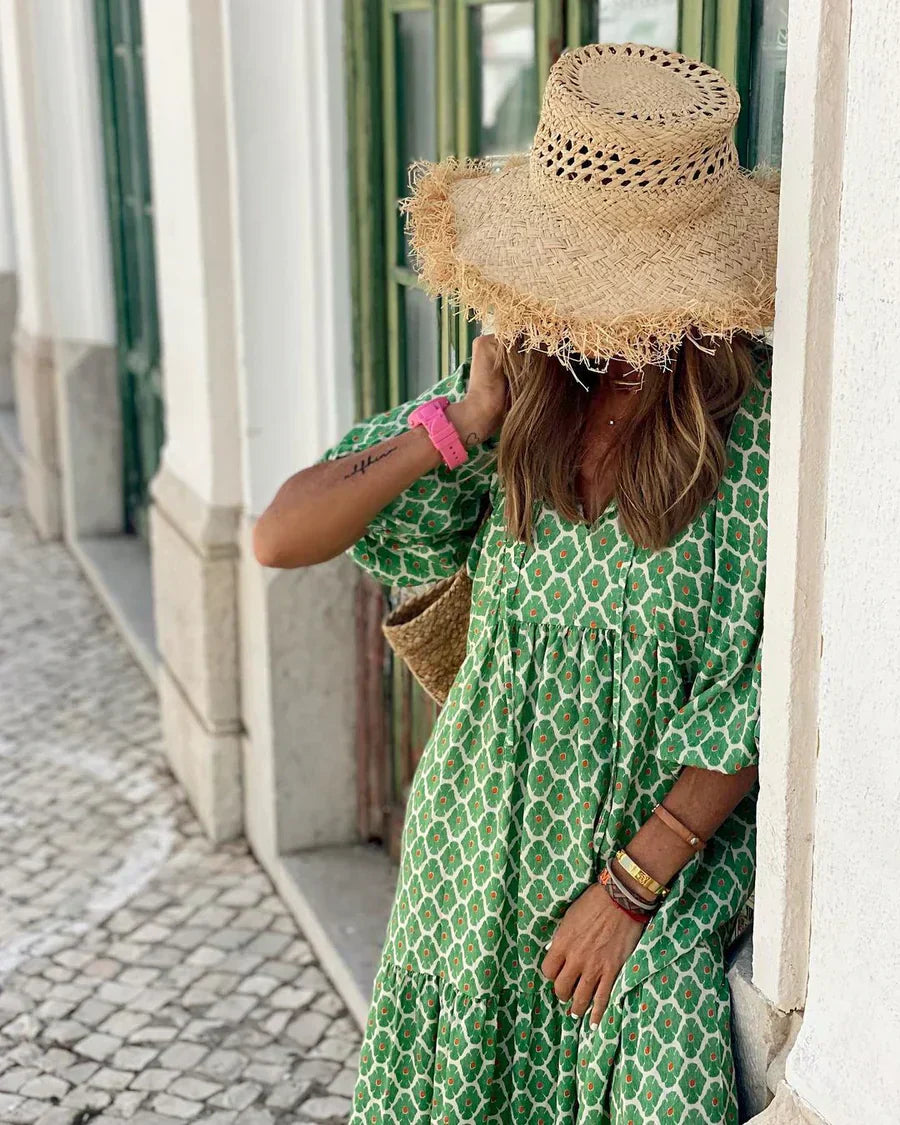 Elegante Vestido Maxi Bohemio