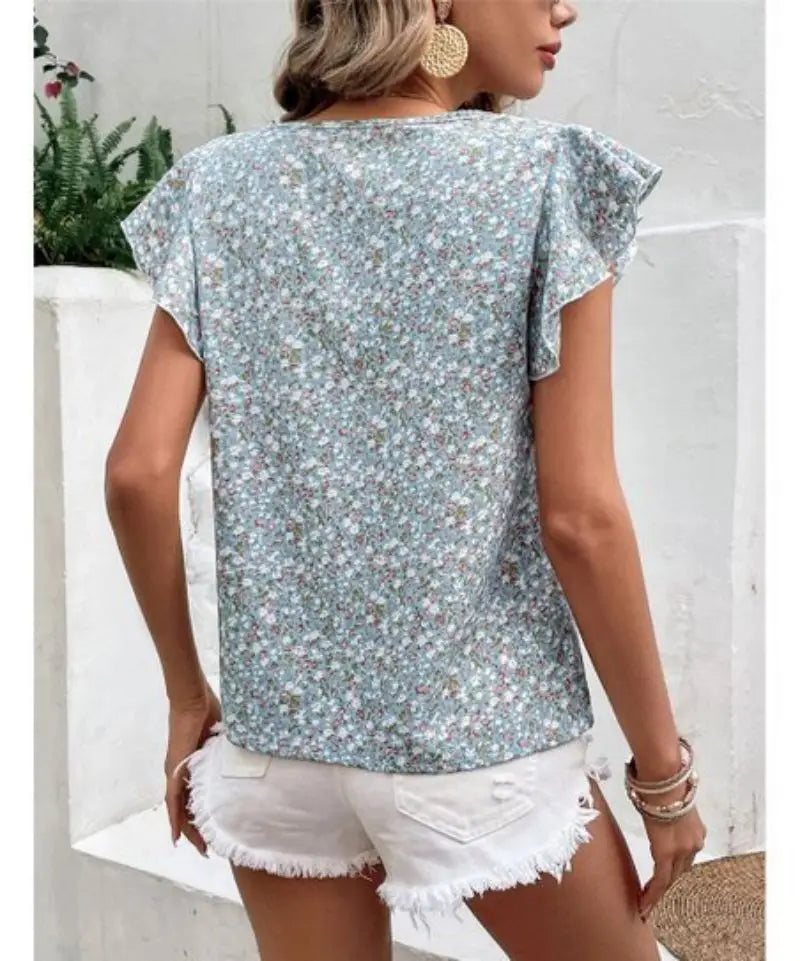 Blusa Floral Confort-Ligera