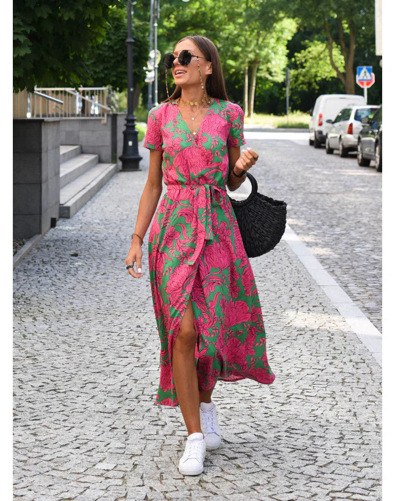 Vestido Elegante Escote en V