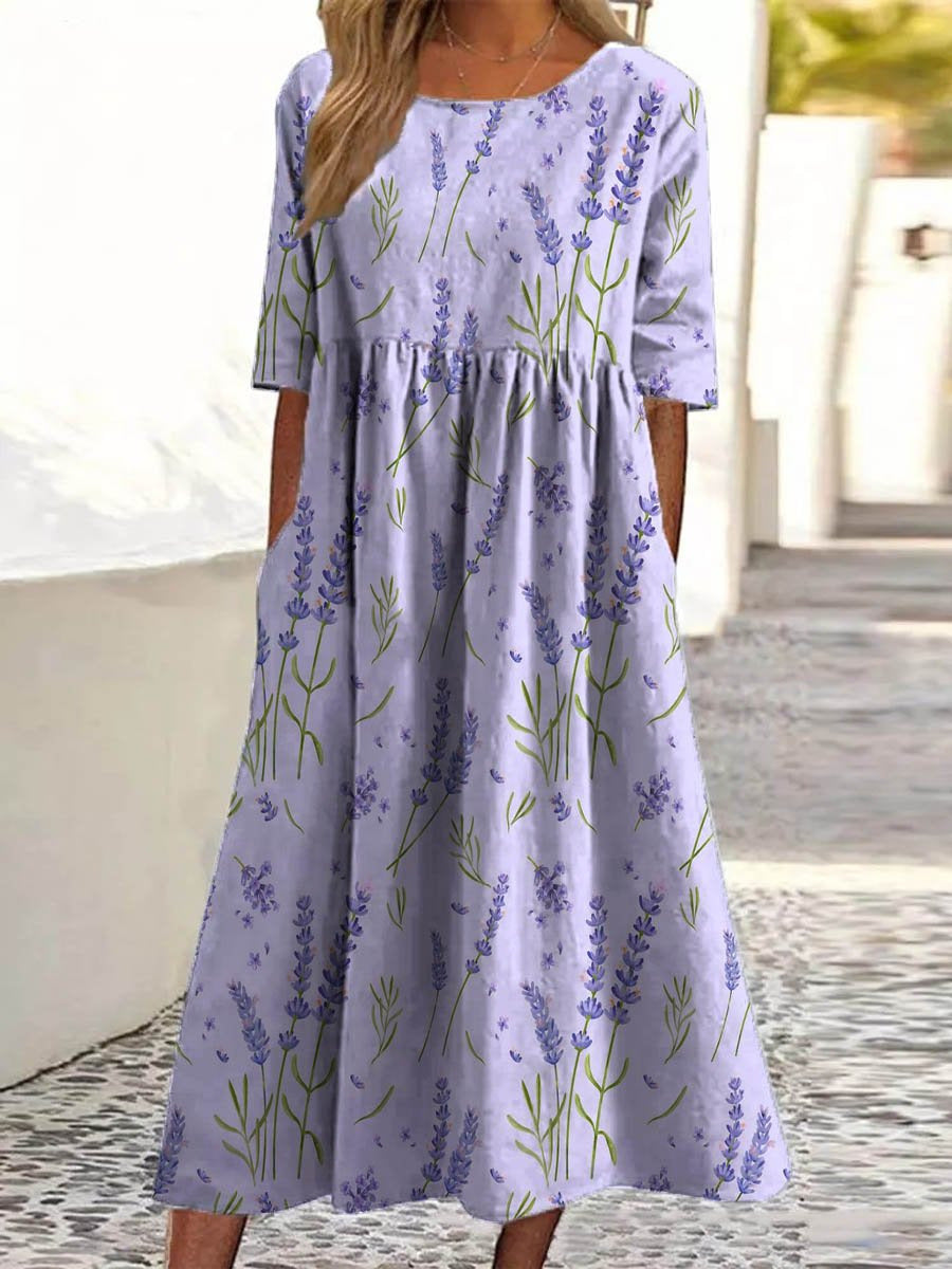 Elegancia Relajada Vestido Midi