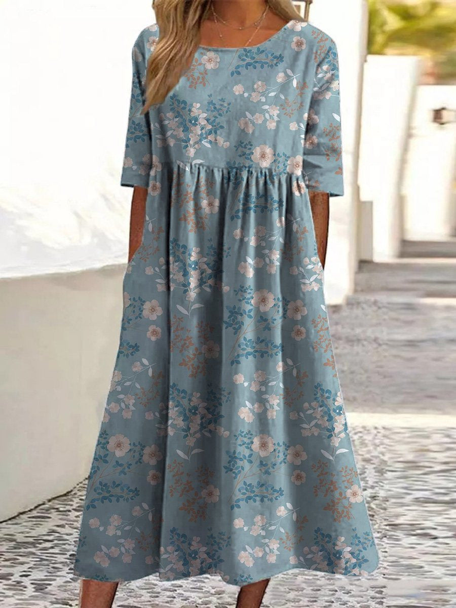 Elegancia Relajada Vestido Midi