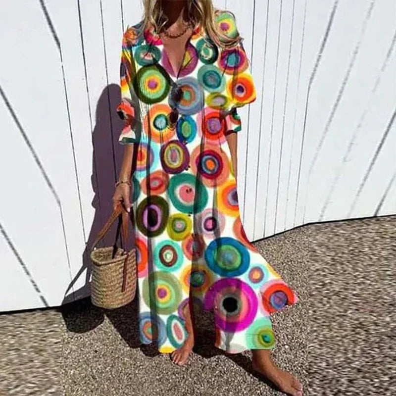 Vestido Boho Encanto-Fluido