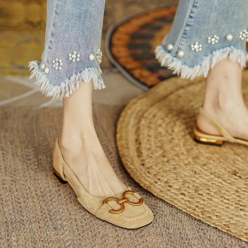 Sandalias Ortobóxicas de Cuero