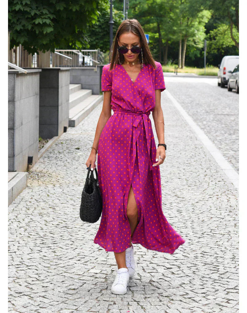 Vestido Elegante Escote en V