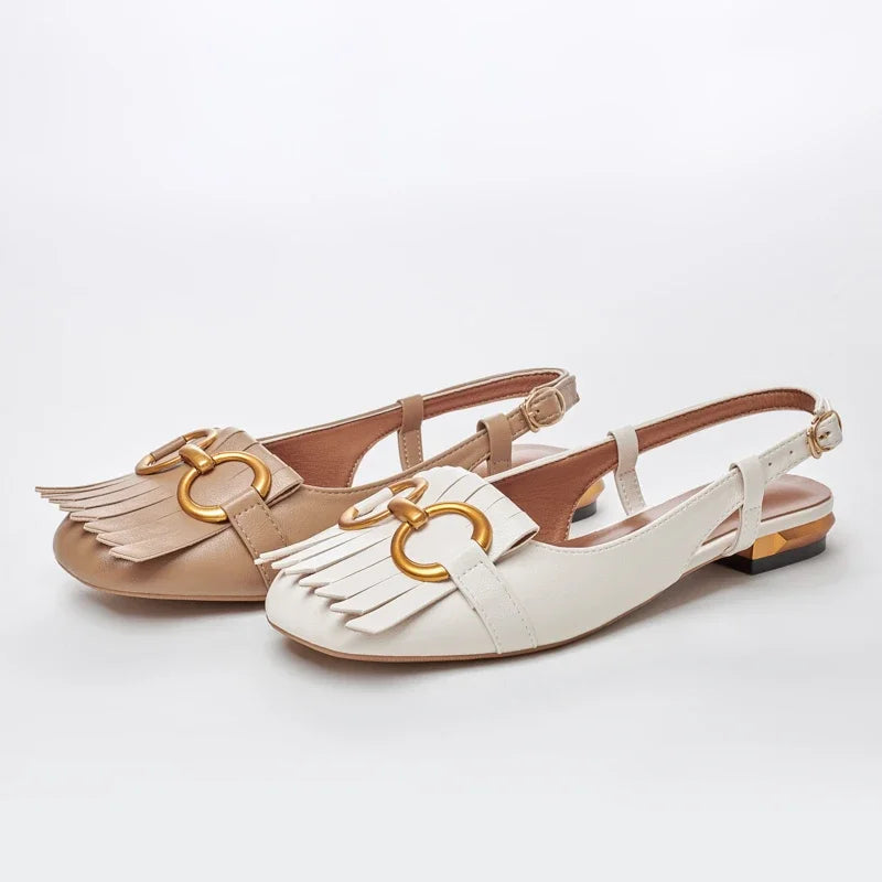 Sandalias de Piel Ajustables