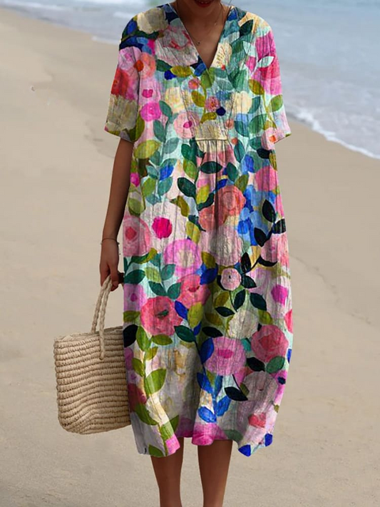 Vestido Aireado Floral Veraniego