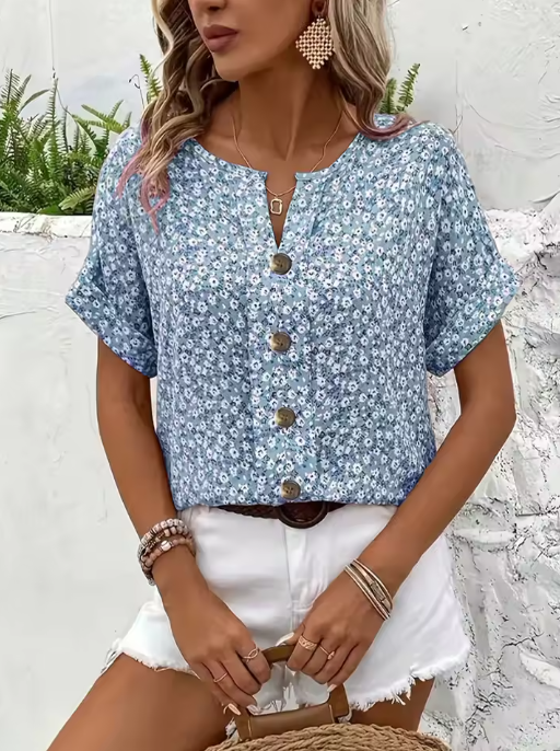 Blusa Floral Ligera