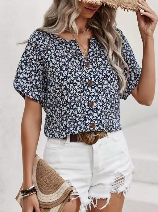Blusa Floral Ligera