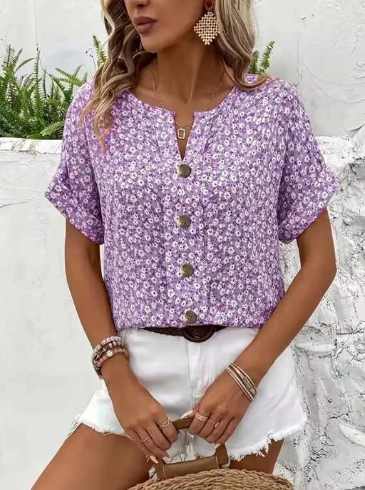 Blusa Floral Ligera