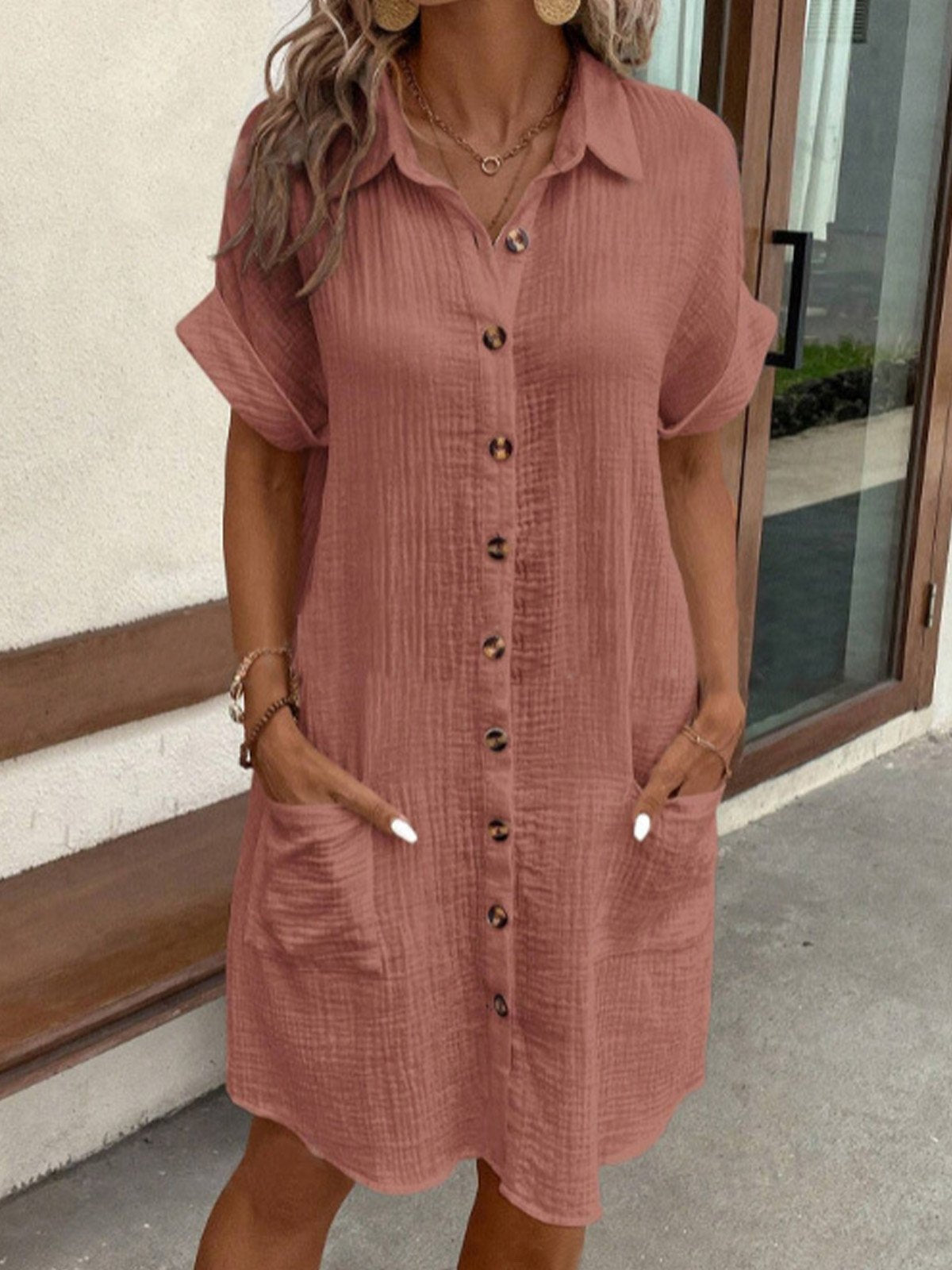 Polo-Elegancia Vestido Clásico
