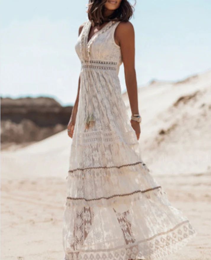 Elegante Vestido Bohemio