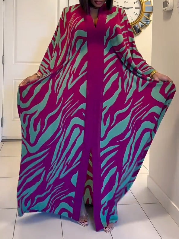 Túnica Maxi Elegante de Zebra