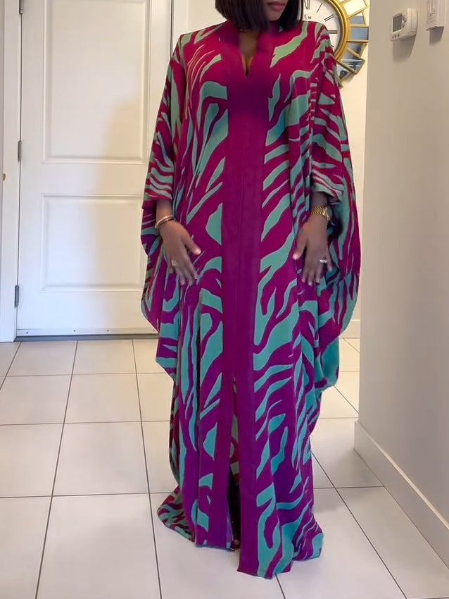 Túnica Maxi Elegante de Zebra
