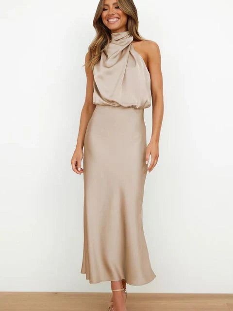 Vestido-Midi Elegante Femenino